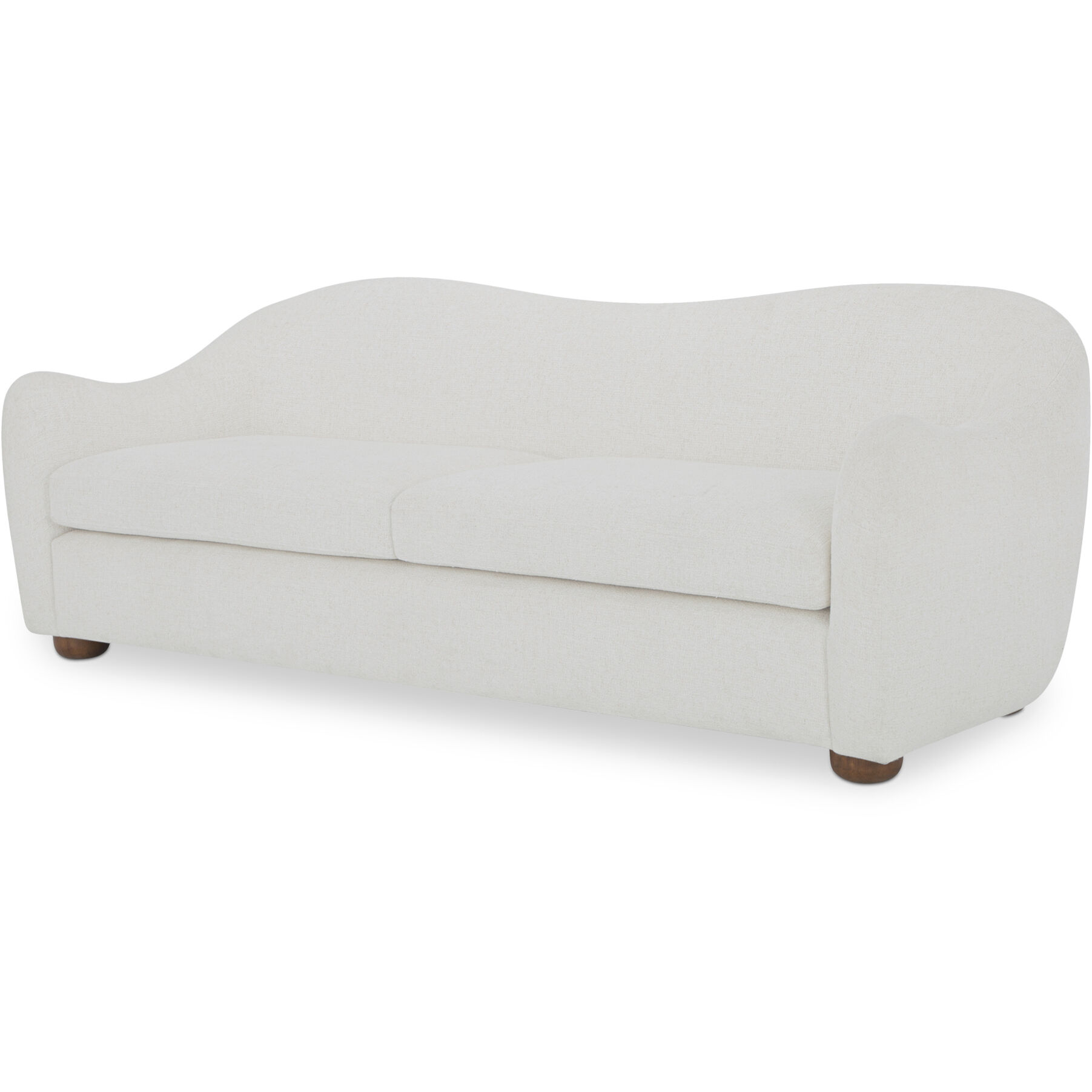 Bria White Sofa